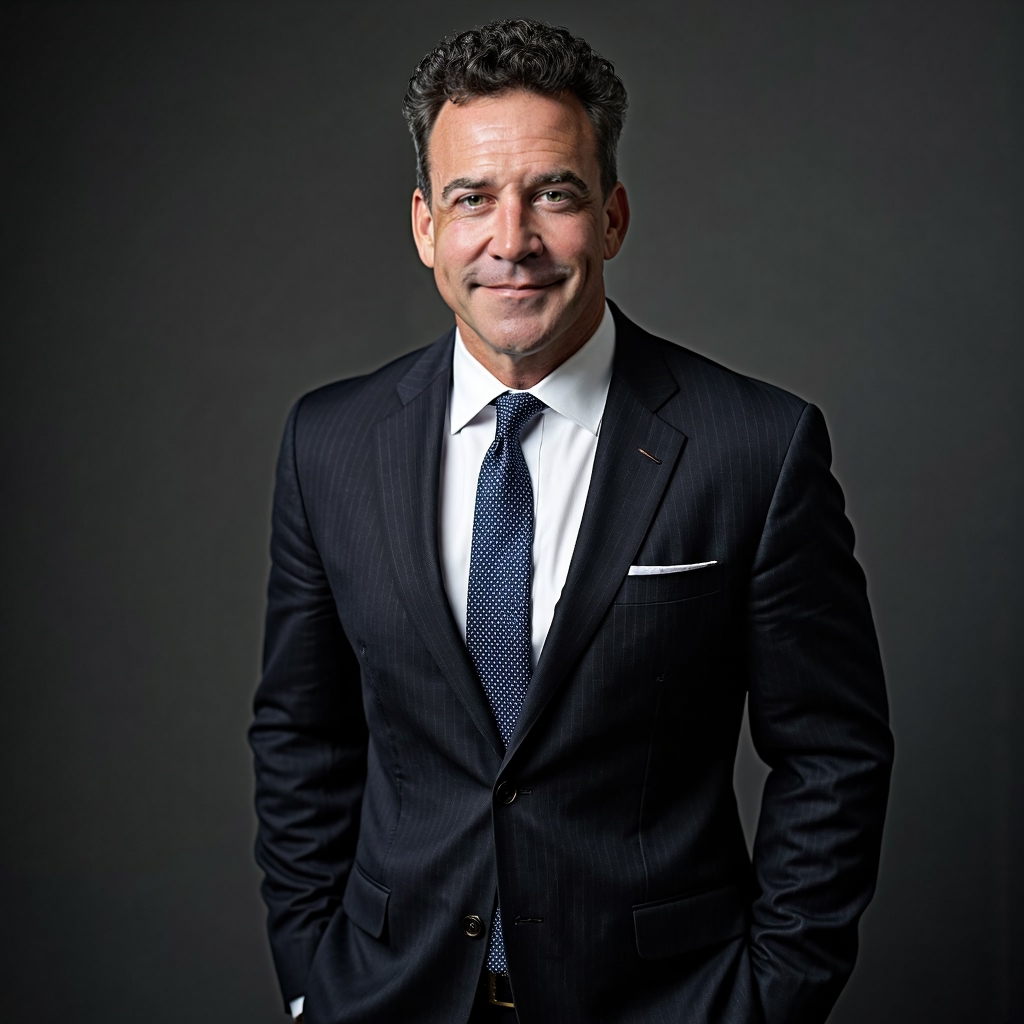 Professional mid portrait